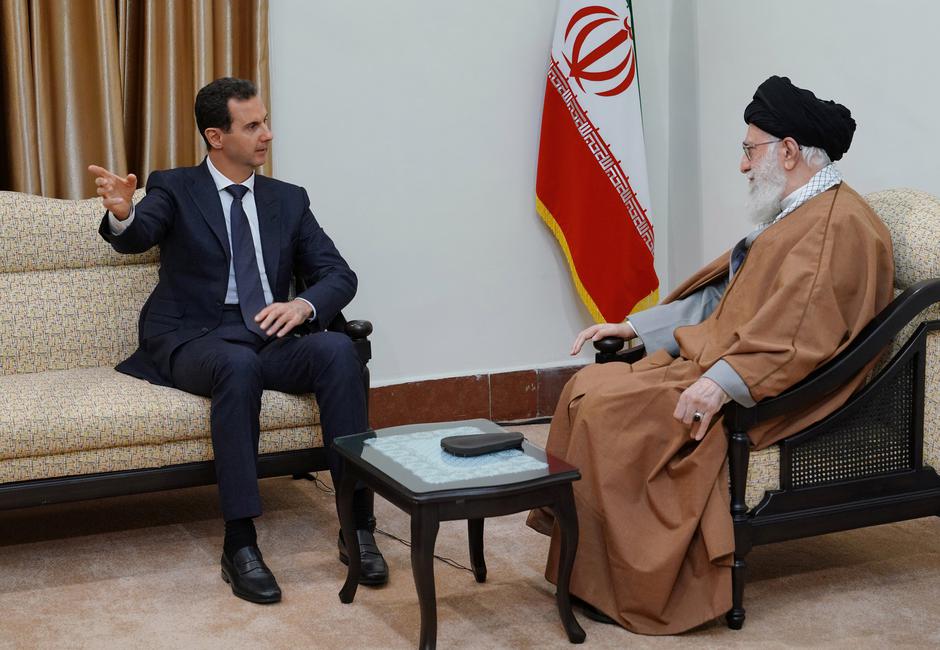 Iranski vrhovni vjerski vođa Ali Hamnei i Bašar al Asad | Author: SANA/REUTERS/PIXSELL