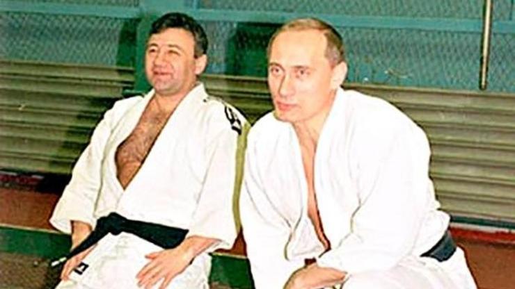 Arkadij Rotenberg  i Vladimir Putin
