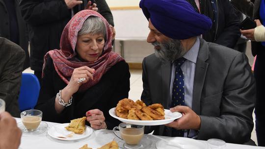 Theresa May proslavila Vaisakhi