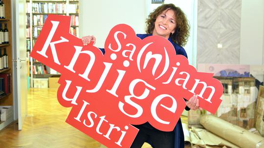 Magdalena Vodopija, direktorica "Sa(n)jma knjige u Istri"