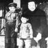 China: Xi Jinping (left, 1953 -) with his father Xi Zhongxun in 1958