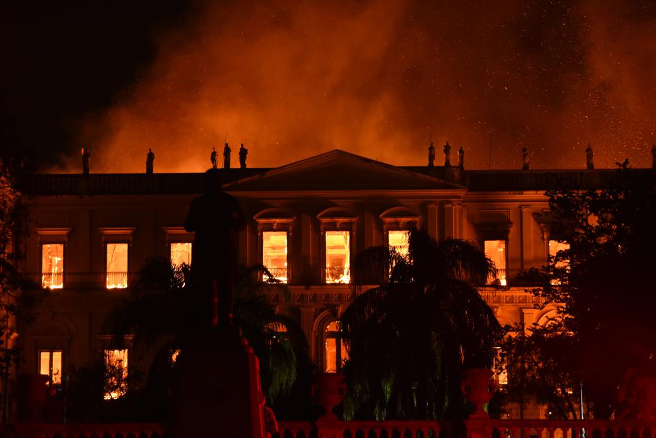 Požar u Nacionalnom muzeju u Brazilu, Rio de Janeiro