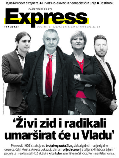 Najveći Plenkijev strah: 'Živi zid i radikali umarširat će u Vladu'