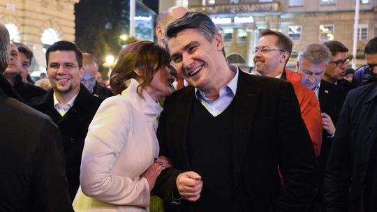 Sanja i Zoran Milanović