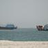 Vessels at the Strait of Hormuz, as seen from Musandam