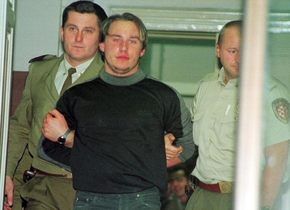 Zagreb: Osu?eni ubojica Sr?an Mla?an ubio policajca i oteo obitelj, arhiva 2002.  | Author: Goran Stanzl/HISTORY I/C