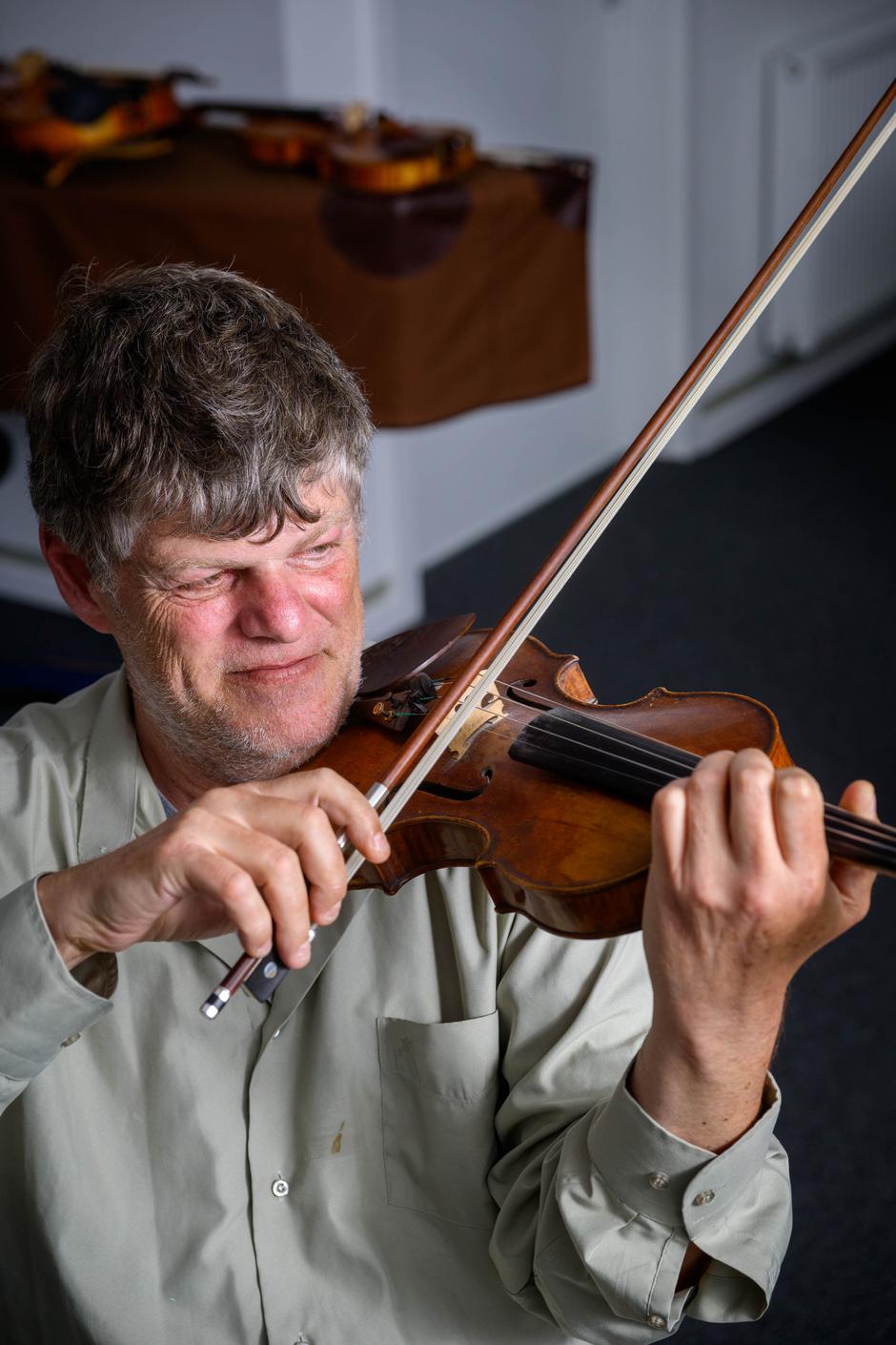 Zagreb: Violinist, skladatelj i dirigent Guy Braunstein | Author: Neva Zganec/PIXSELL