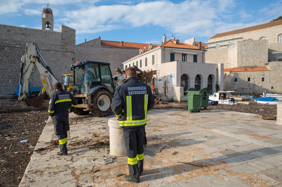 Čišćenje otpada u Dubrovniku
