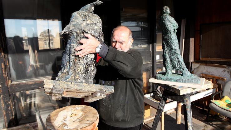 Zagreb: Miro Vuco, akademski kipar i profesor na Likovnoj akademiji