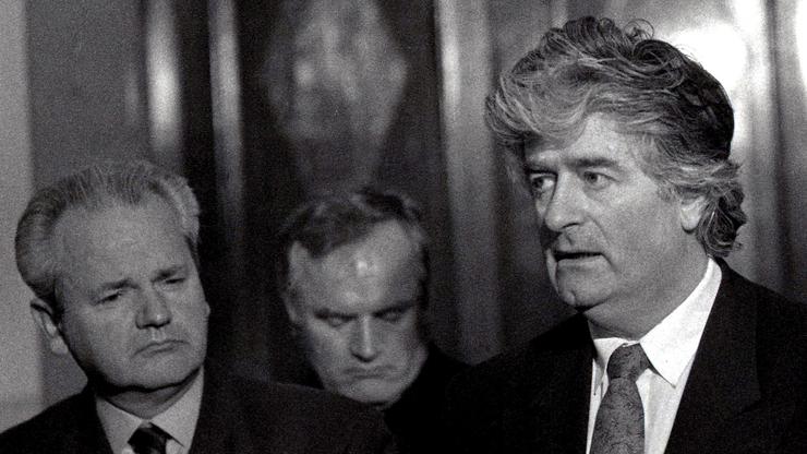 Milosevic, Mladic and Karadzic