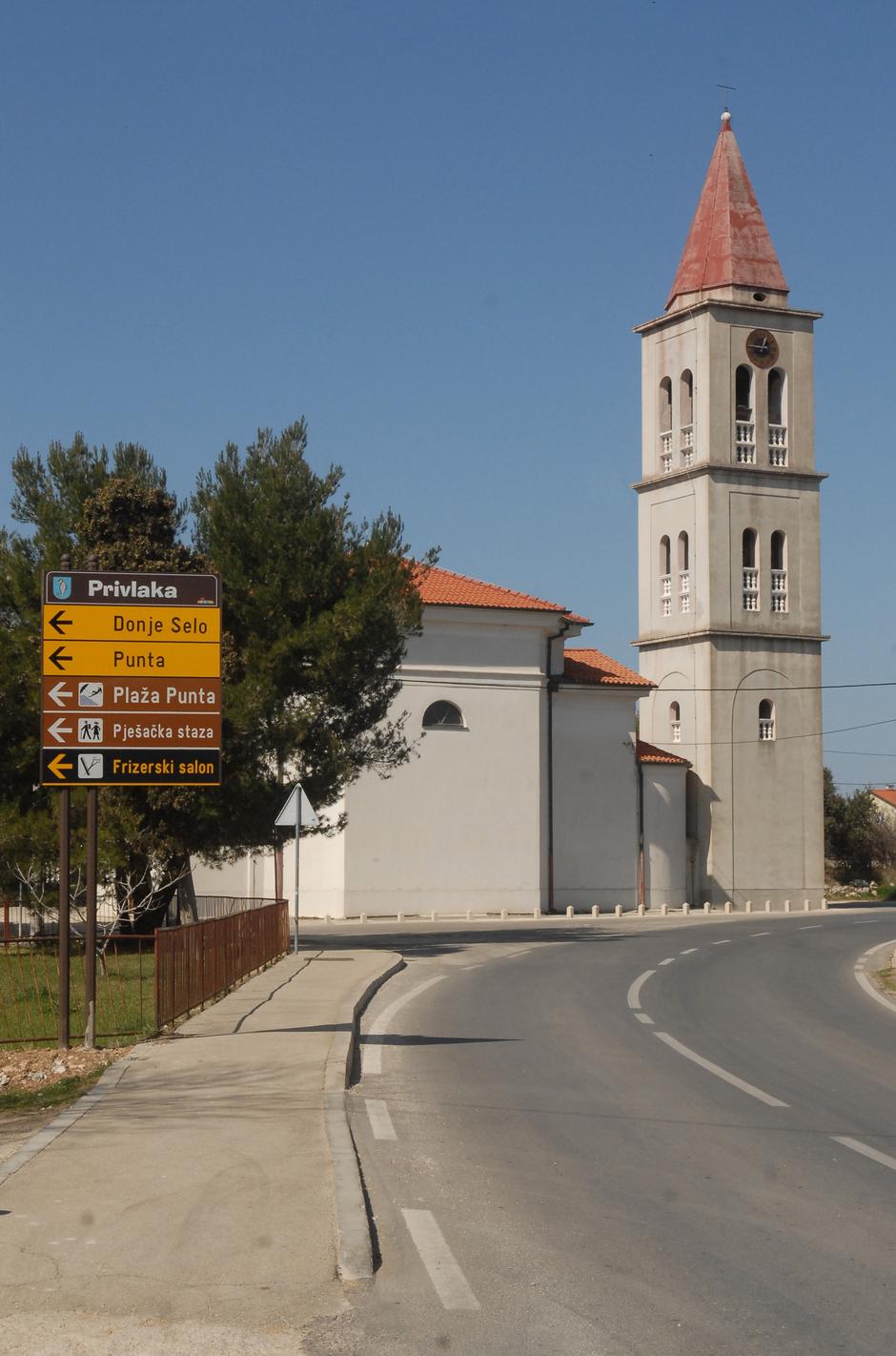 Privlaka: Crkva u kojoj je jedno vrijeme službovao svećenik Nedjeljko Ivanov | Author: Dino Stanin (PIXSELL)