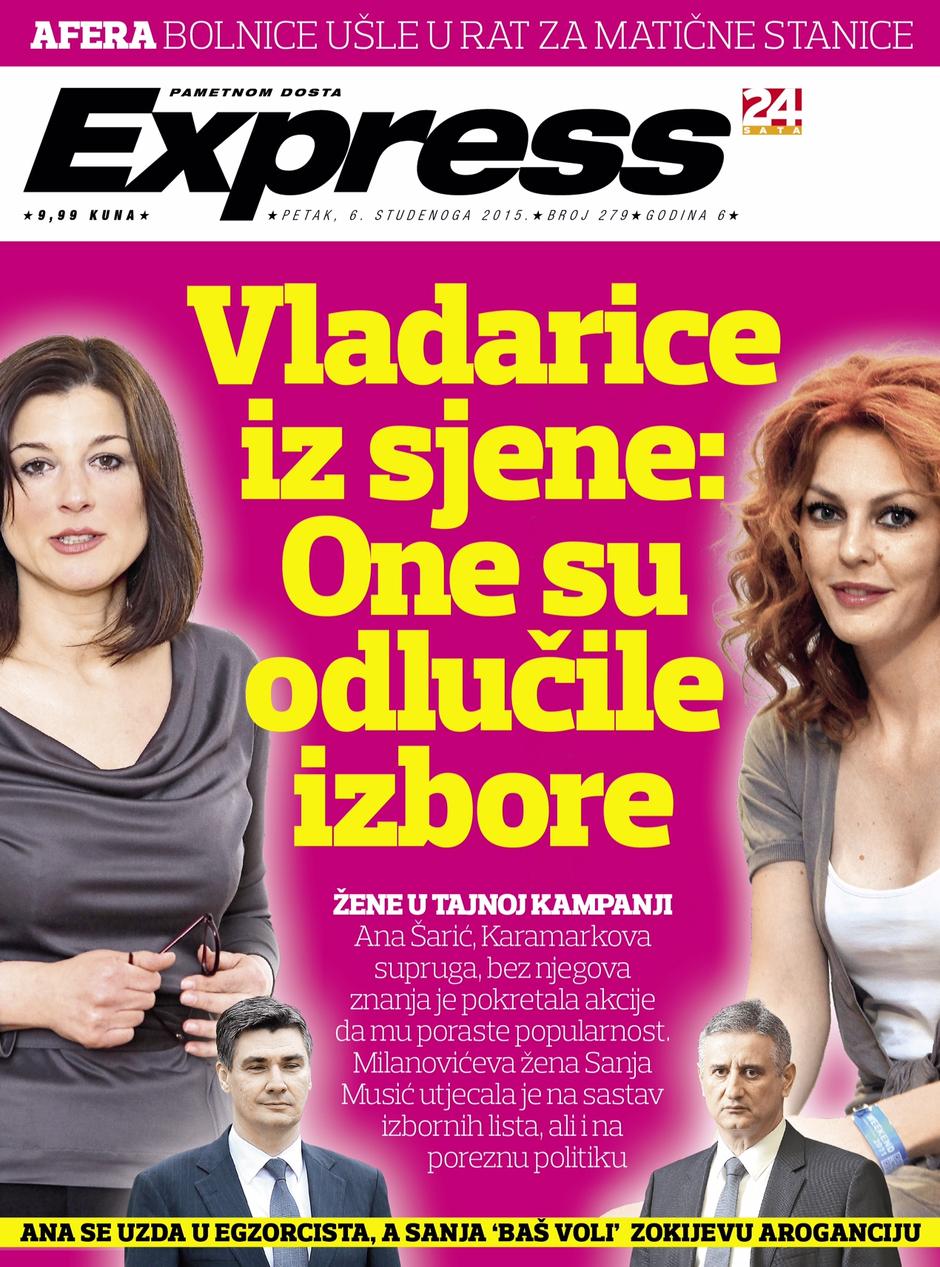 Naslovnica Expressa | Author: Express