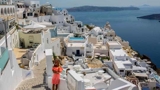 Santorini u Grčkoj