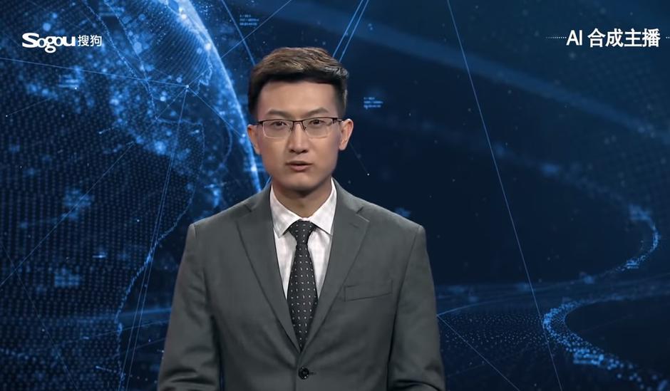 Kineski AI voditelj | Author: Screenshot Youtube