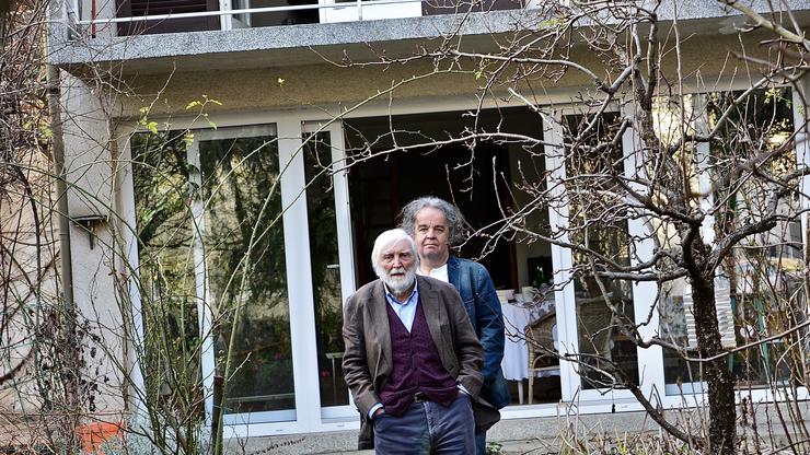 Bora Ćosić i Miljenko Jergović 2019.