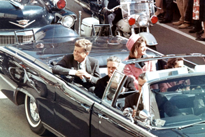 JFK u limuzini prije ubojstva