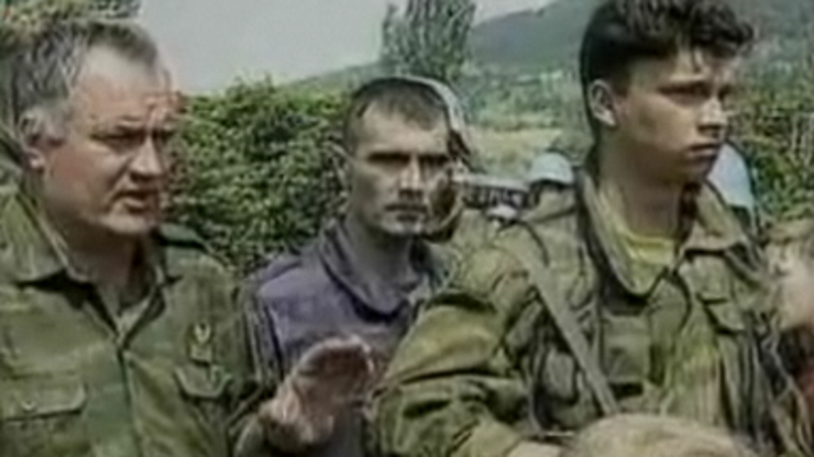 Ratko Mladić i Izudin Alagić