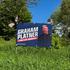 Election signs for Graham Platner