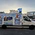 A campaign van for Israeli Prime Minister Benjamin Netanyahu's Likud party, ahead of Israel's national election, in Tel Aviv