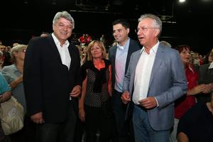 Davor Bernardić održao skup u povodu početka kampanje za unutarstranačke izbore