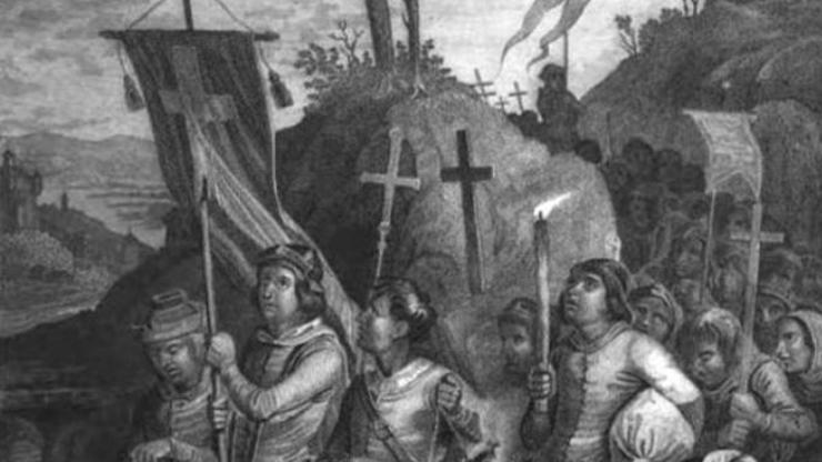 Ilustracija djece križara