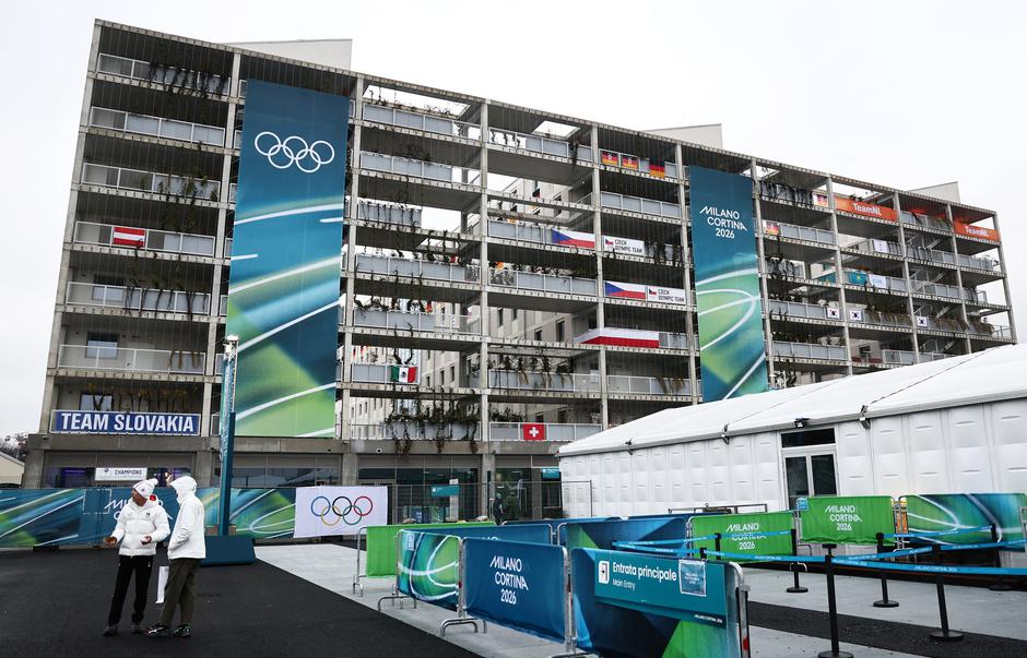 Milano Cortina 2026 Winter Olympics - Press Visit at the Olympic and Paralympic Athletes' Village | Author: Yara Nardi