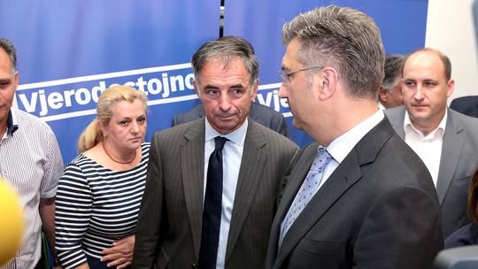Milorad Pupovac i Andrej Plenković