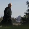 Trump arrives at White House after trip to Memphis