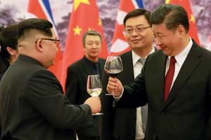 Kim Jong Un i Xi Jinping