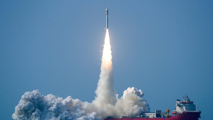 (EyesOnSci) CHINA GUANGDONG SATELLITES LAUNCH (CN)