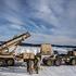 U.S. Soldiers assigned to 5th Battalion, 52nd Air Defense Artillery Regiment stage Patriot equipment during Exercise Arctic Edge at Eielson Air Force Base, Alaska, Mar. 3, 2022. The equipment was integrated during Arctic Edge 2022 for simulated air and mi