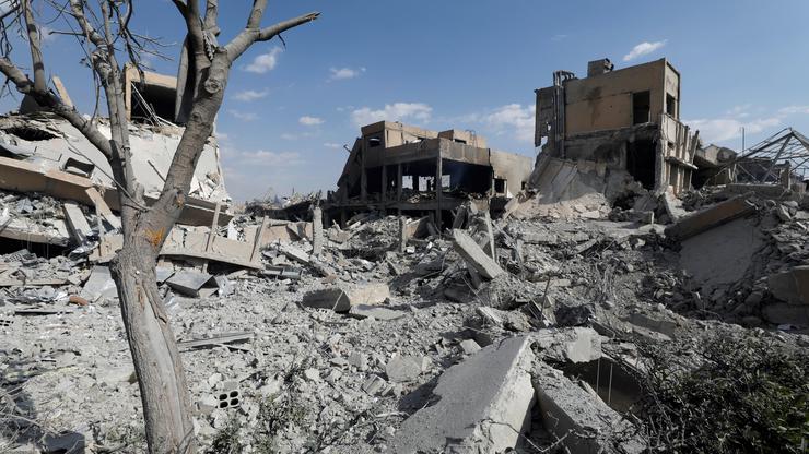 Uništeni istraživački centar u Damasku