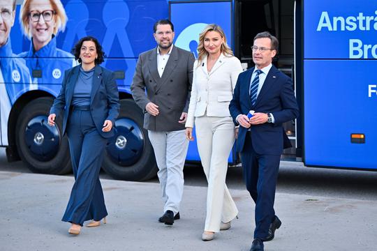 Swedish Elections Final Debate, Gävle, Sweden - 11 Sep 2026