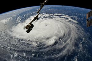 Uragan Florence iz svemira