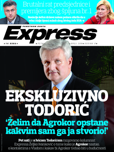 Todorić: Želim da Agrokor opstane kakvim sam ga ja stvorio