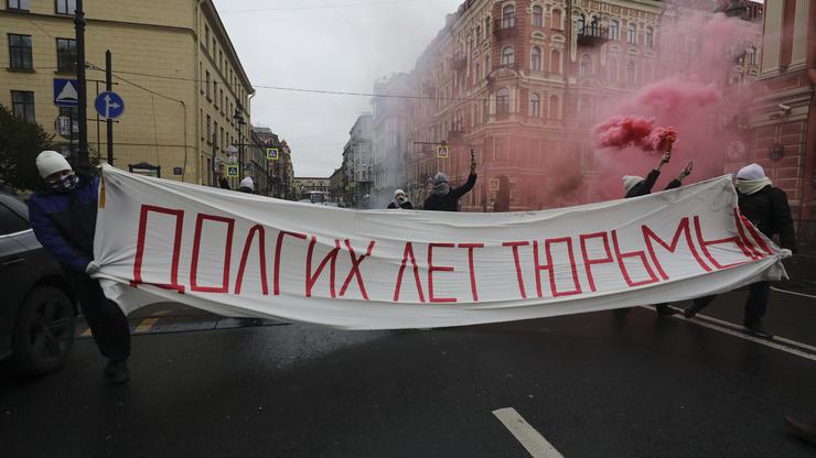 Prosvjedi protiv Putina u Rusiji