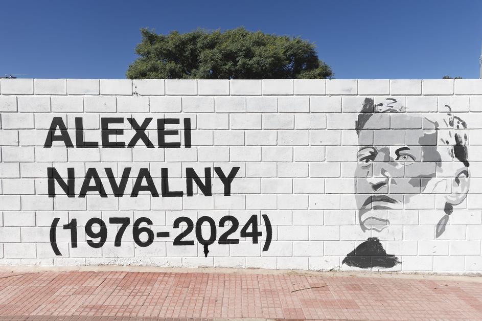 Argentina: Mural in honour of Alekséi Navalni
