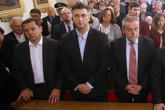 Andrej Plenković i Milan Bandić