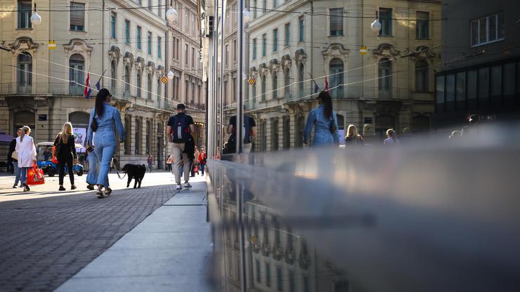 Zagreb: Toplo i sunčano poslijepodne u centru grada