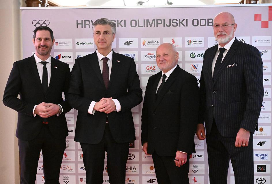 Zagreb: Svečana dodjela nagrada Hrvatskog olimpijskog odbora