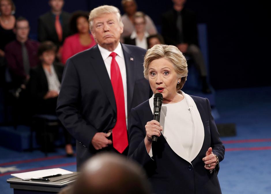 Hillary Clinton govori tijekom druge predsjedničke debate | Author: REUTERS/Rick Wilking
