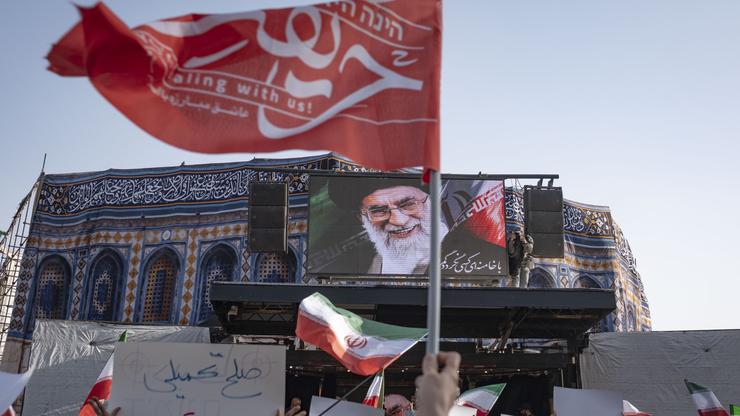 Protest Against U.S. Attacks On Iran, Tehran - 22 Jun 2025