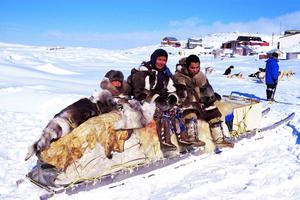 Obitelj Inuita na Otoku Baffin