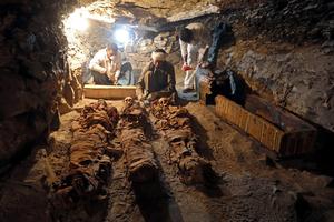Mumije pronađene u rujnu 2017. kod Luxora