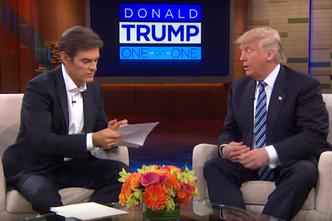 Dr. Oz i Donald Trump