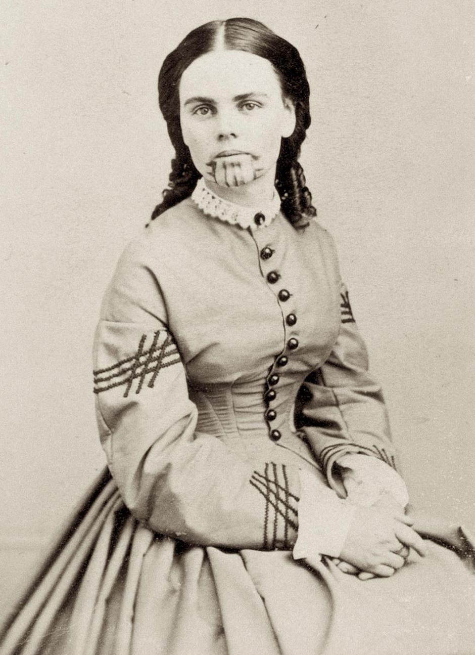 Olive Oatman was a pioneer and a survivor of captivity by Native Americans. After being captured at a young age in 1851, she was later released and became one of the most well-known figures of the time due to her remarkable story. She is remembered for he | Author: Profimedia