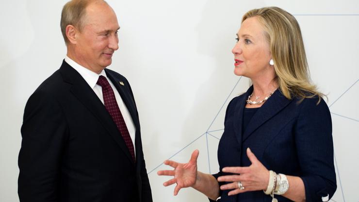 Vladimir Putin i Hillary Clinton
