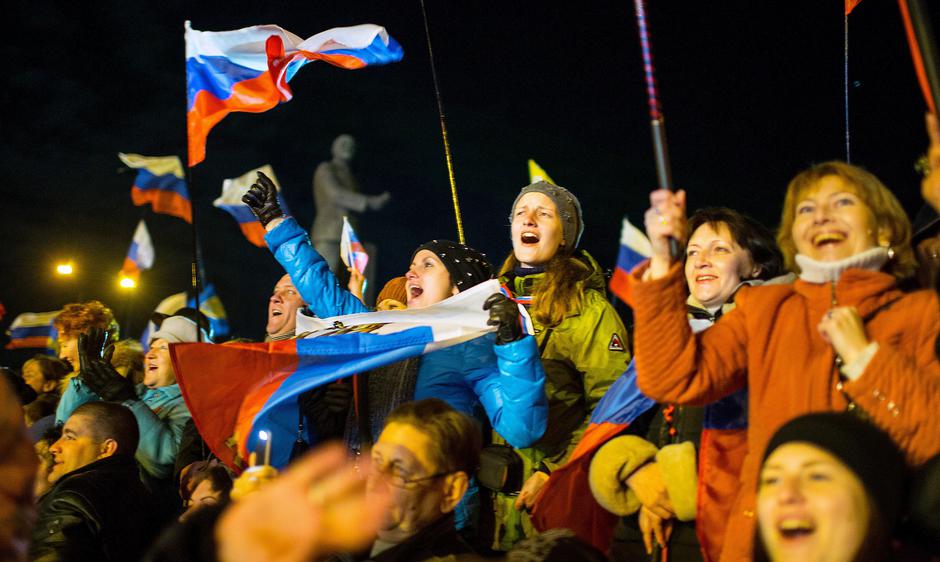 Proglašenje rezultata referenduma na Krimu | Author: Hannibal Hanschke/DPA/PIXSELL