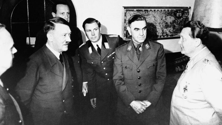 Adolf Hitler i Ante Pavelić | Author: Bundesarchiv