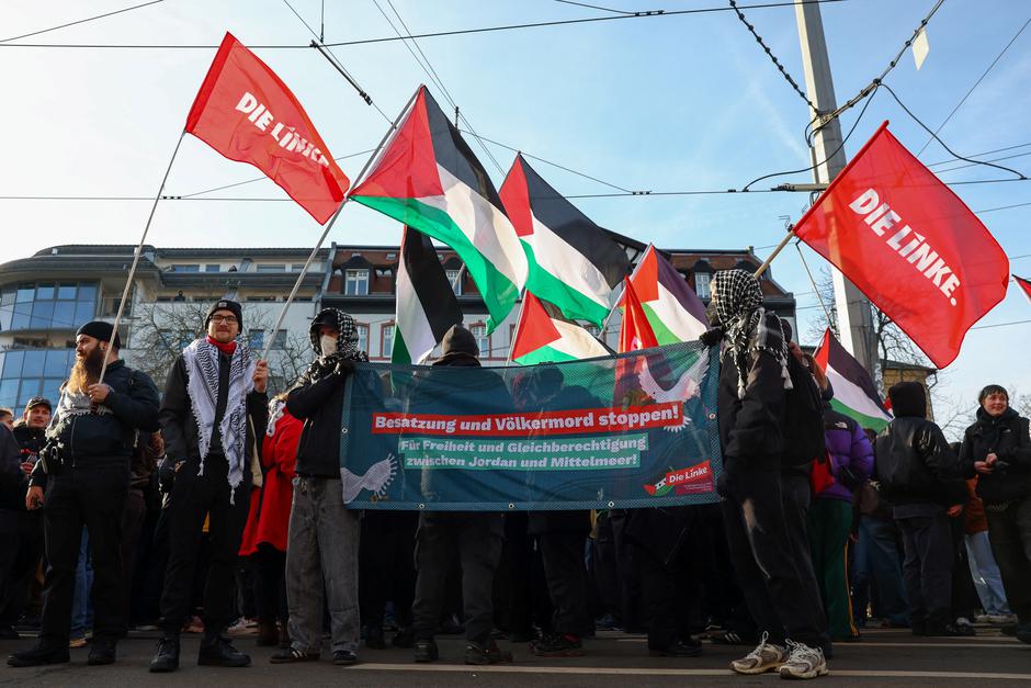 Pro-Palestinian demonstration, in Leipzig | Author: CHRISTIAN MANG/REUTERS